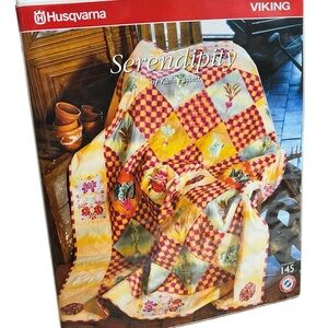 Husqvarna Viking Serendipity Embroidery CD & Disc by Kaffe Fassett‎ # 145